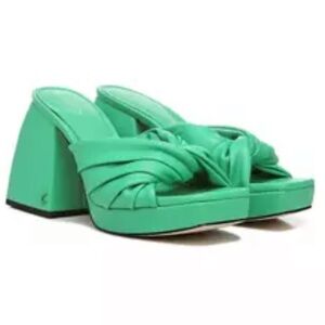Circus by Sam Edelman Green Knot Platform Mules